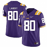 LSU Tigers 80 Jarvis Landry Purple Nike College Football Jersey Dzhi,baseball caps,new era cap wholesale,wholesale hats